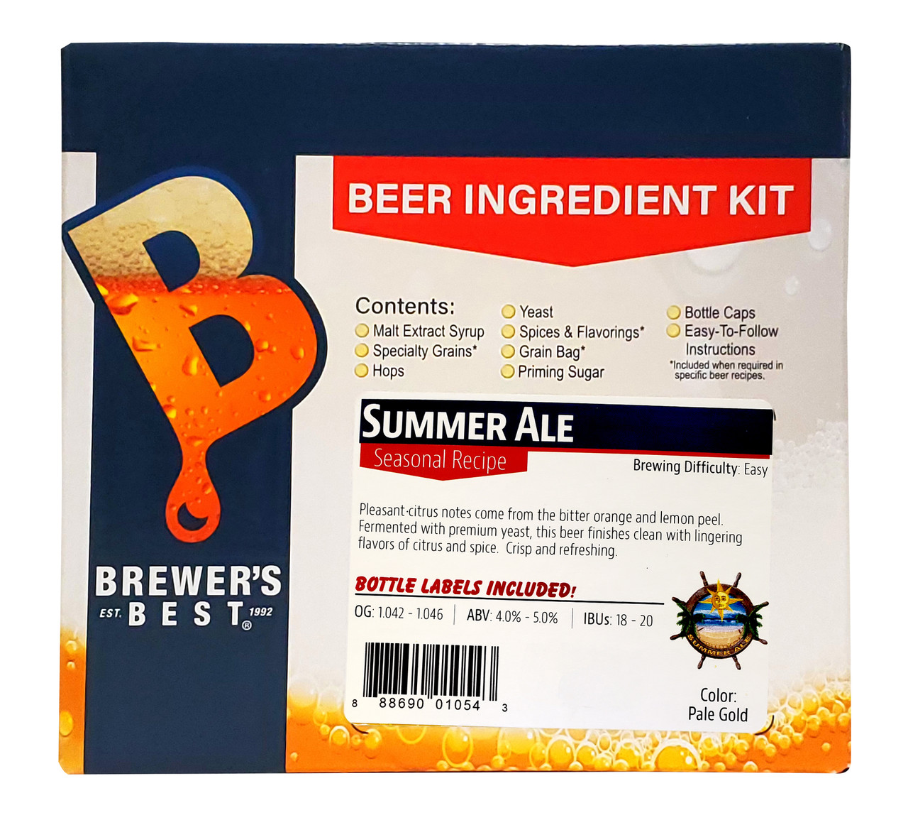 Brewer's Best Summer Ale Home Brew Ohio