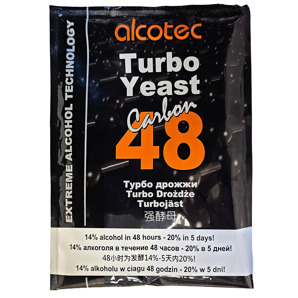 10 x Turbohefe Alcotec Pure 48 Hausgemacht Schnapsbrennen Gärhefe 50311743