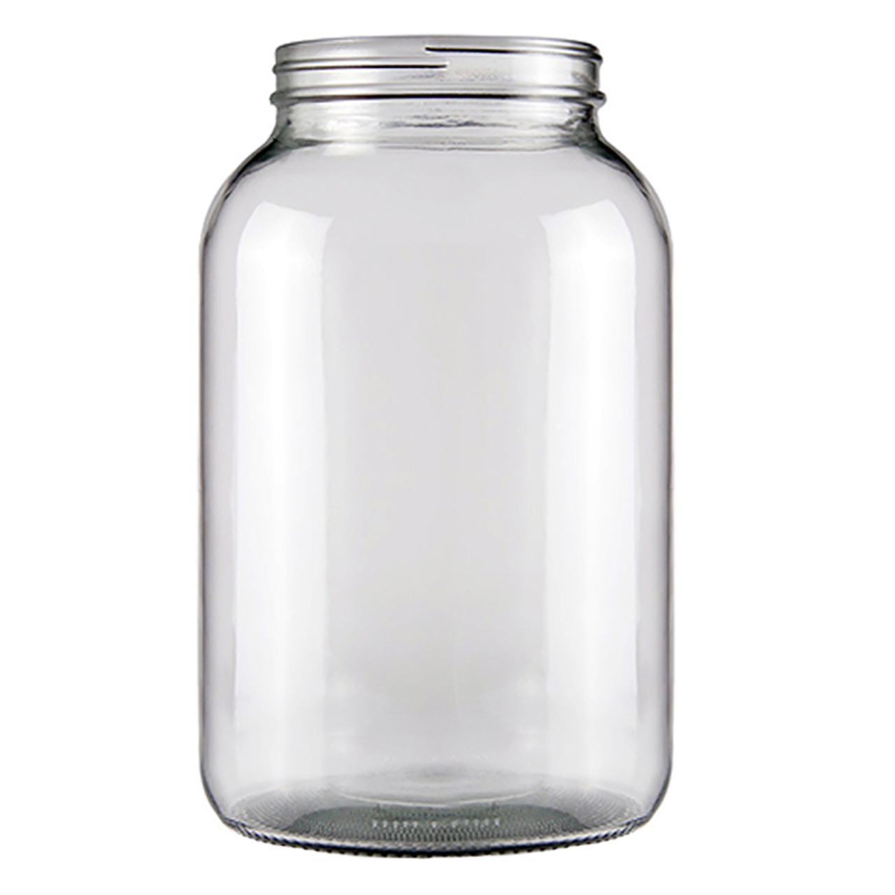 Wide Mouth Glass Jar NO Lid - 1 Gallon