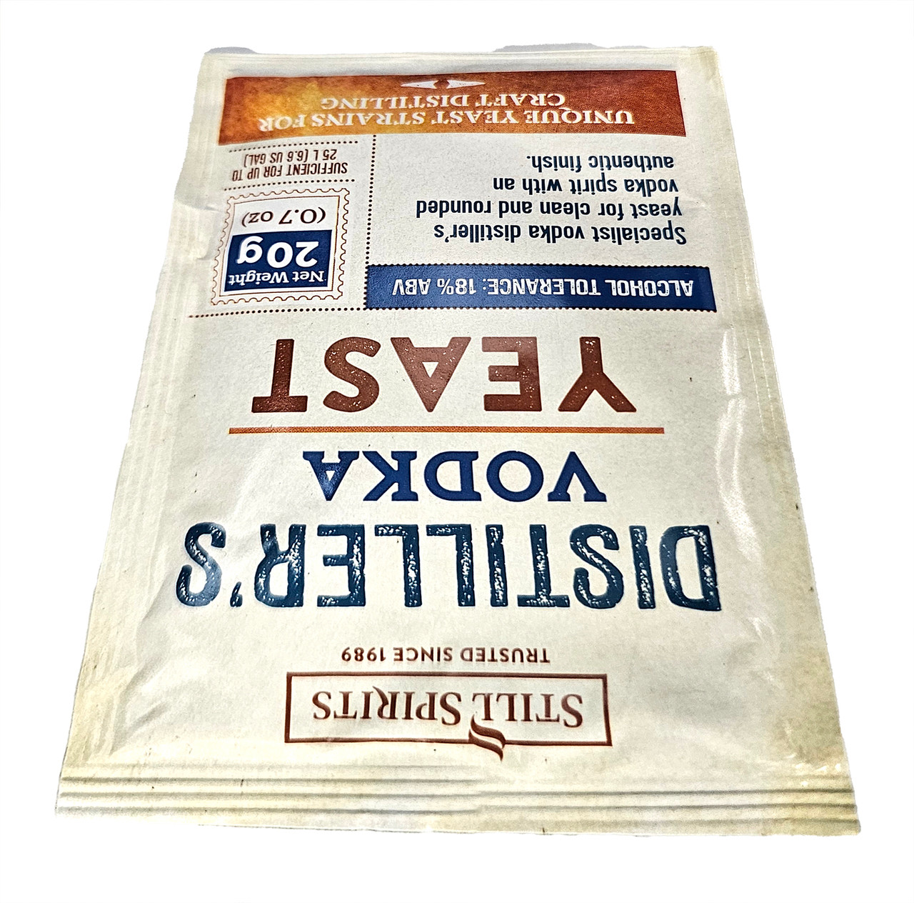 Still Spirits Distiller's Yeast For Vodka - Turbo Yeast For High-Proof Neutral Spirits