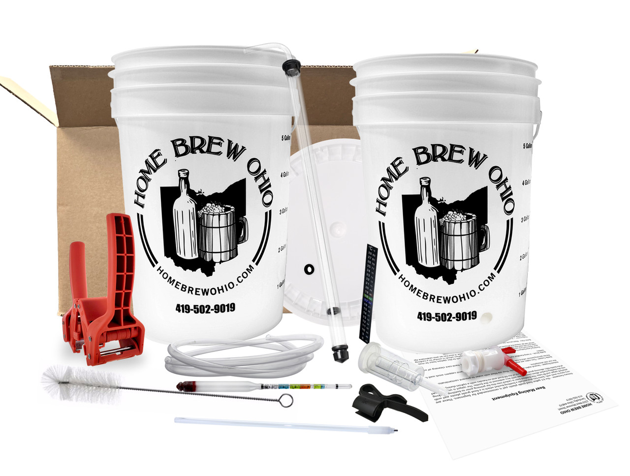 Home Brew Ohio Beer Brewing Equipment Kit - Thumbnail 5