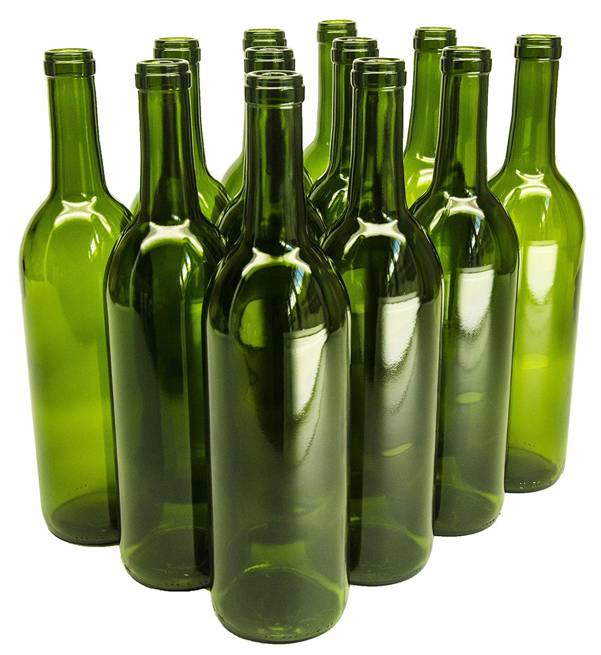 Home Brew Ohio Green 750ml Bordeaux Bottles Case of 12 Home Brew Ohio