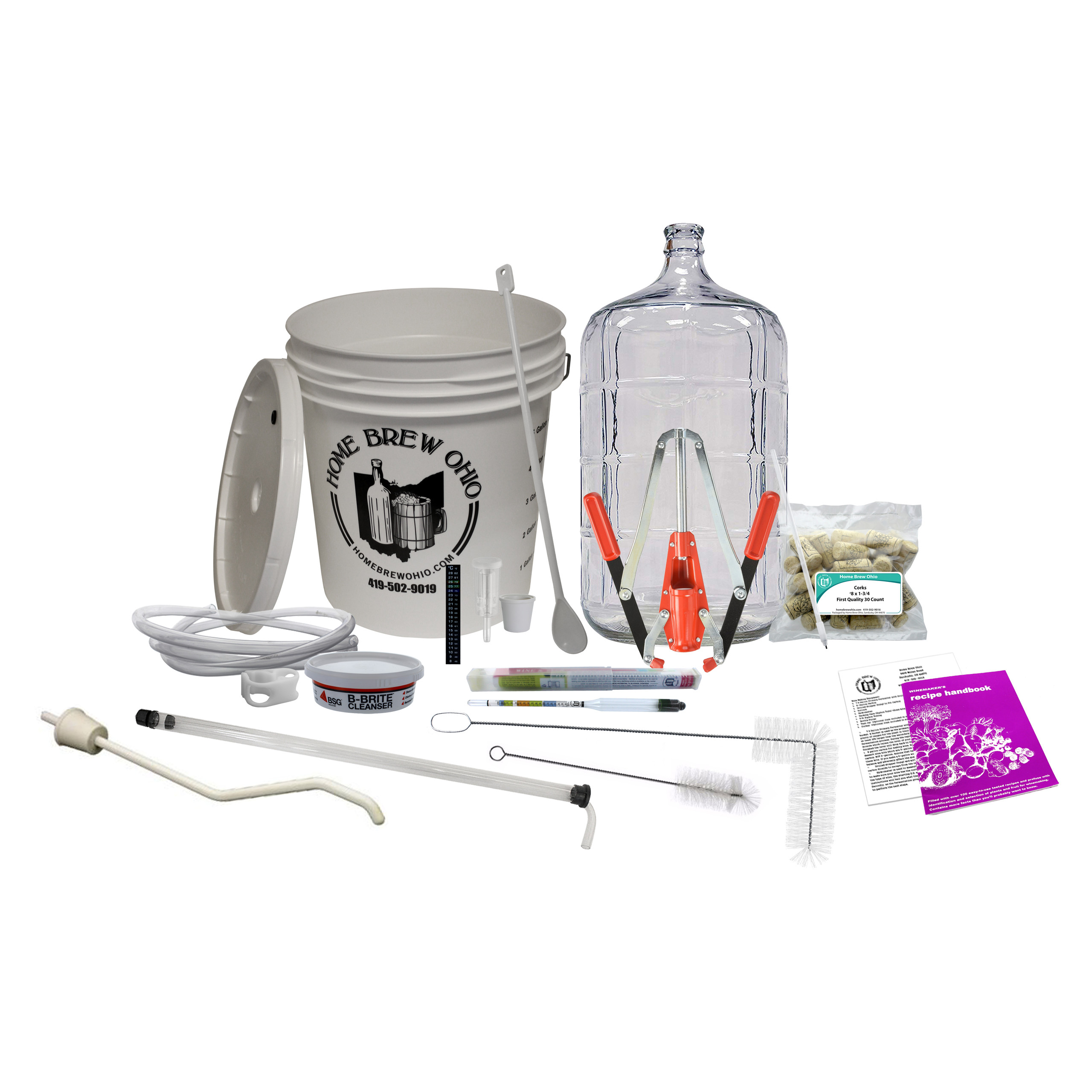 Deluxe Fruit Wine Making Kit Home Brew Ohio