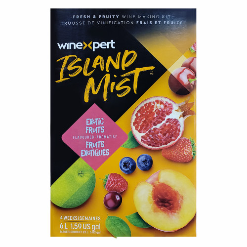 Wine Ingredient Kit - Island Mist Exotic Fruits White Zinfandel - 6 Gallon