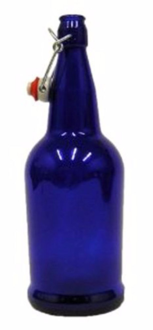 EZ Cap Bottles - Cobalt Blue Case of 12 - 16 oz