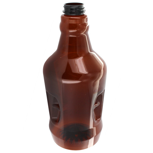 64 oz Amber Growler PET plastic - lid not included