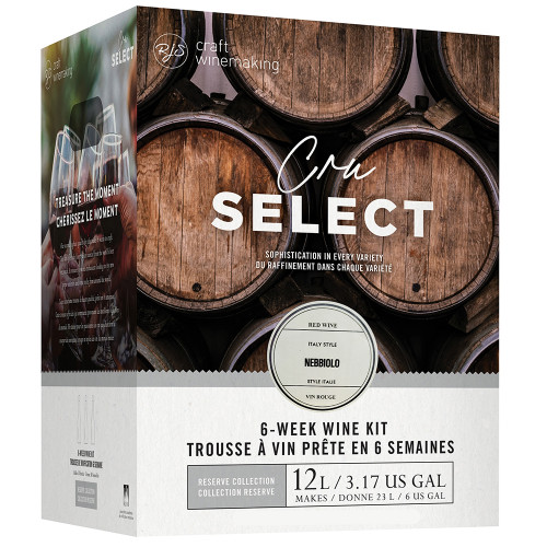 Wine Ingredient Kit - CRU SELECT Italian Style Nebbiolo