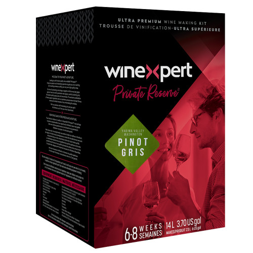 Private Reserve Yakima Valley Washington Pinot Gris Wine Ingredient Kit