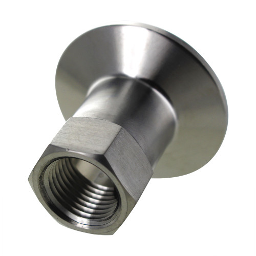 Stainless Tri-Clamp Fitting W/ 1/2” FPT