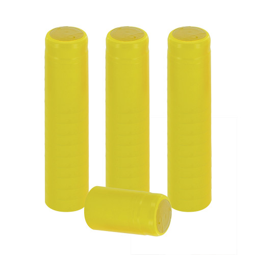 Home Brew Ohio Yellow PVC Shrink Capsules 30 count