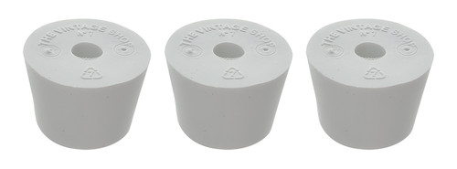 Home Brew Ohio #7 Drilled Rubber Stopper Set of 3