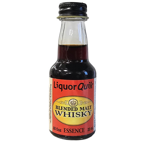 Liquor Quik Natural Whiskey Essence 20 mL (Blended Malt Whiskey Essence)