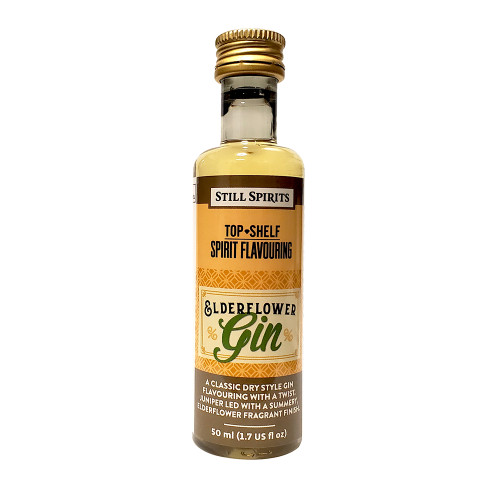 Still Spirits Top Shelf Elderflower Gin Flavoring (Does Not Contain Alcohol)