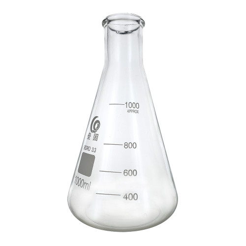 Home Brew Ohio 1000ml Erlenmeyer-Borosilicate 3.3 Glass Fermenter Flask Home Brew Ohio 1000ml Erlenmeyer-Borosilicate 3.3 Glass Fermenter Flask