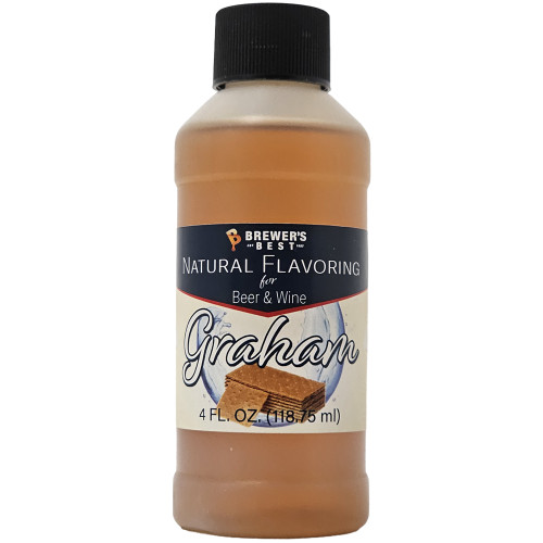 Brewer's Best Natural Graham Flavoring Extract - 4 oz.