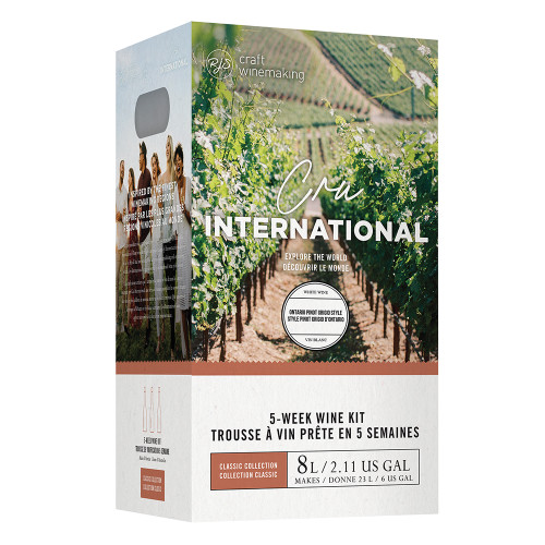Wine Ingredient Kit - Cru International - Ontario Pinot Grigio Style