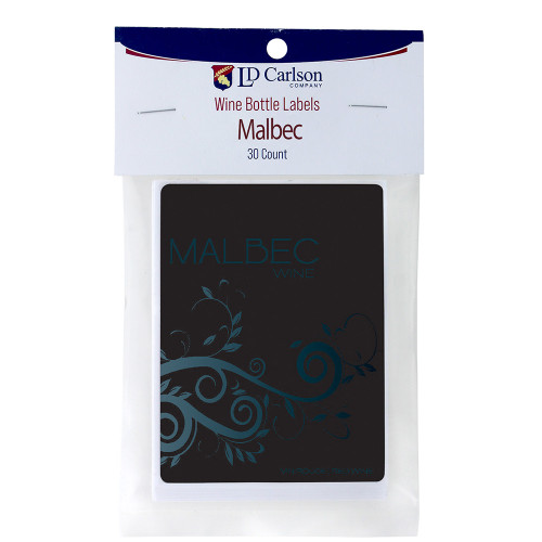 Malbec Wine Labels 30/Pack Varietal Collection