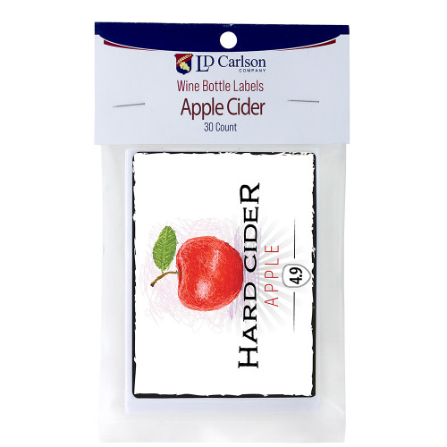 Apple Cider Wine Labels 30/Pack Specialty Collection