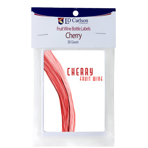 Cherry Fruit wine Labels 30/Pack Fruit Labels Collection