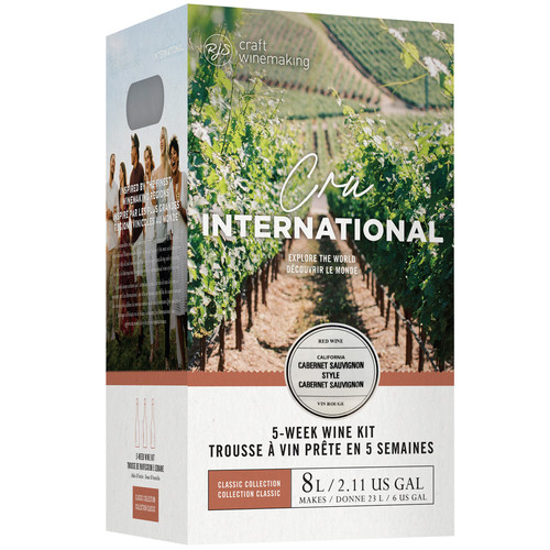 Wine Ingredient Kit - Cru International - California Cabernet Sauvignon Style