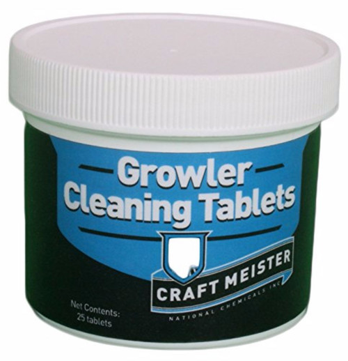 Growler Cleaning Tablets - 25 Count