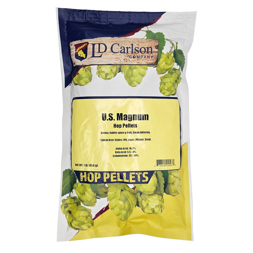 US Magnum Hop Pellets 1 lb (Packaging Varies)