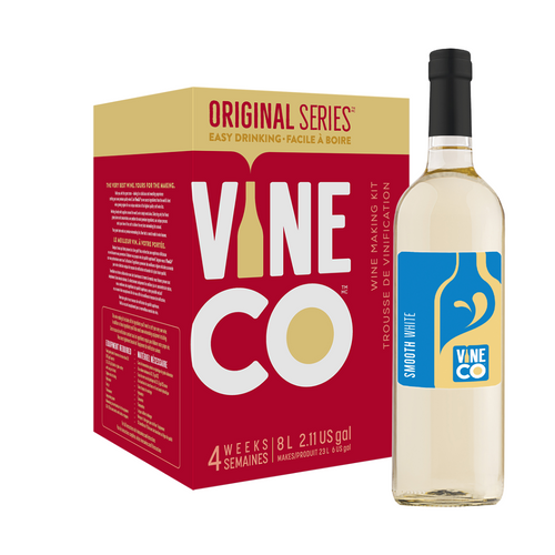 VineCo Original Series Smooth White Wine Making Ingredient Kit