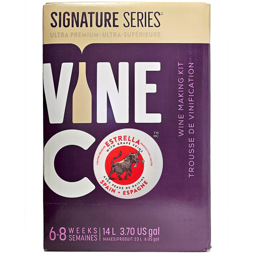 VineCo Signature Series Estrella, Spain Limited Release Wine Making Ingredient Kit