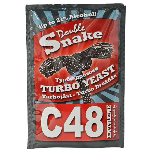 Double Snake Turbo Yeast C48 Extreme Professional Quality 130g (Single Pack)