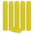 PVC Heat Shrink Capsules For Wine Bottles - 100 Count (Yellow)