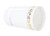 PVC Heat Shrink Capsules For Wine Bottles - 100 Count (White With Gold)