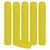 PVC Shrink Capsules - Yellow - 500 Count