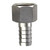 Stainless Steel 1/2" Barbed Hose Fitting - 1/2" Female NPT