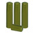 Home Brew Ohio Metallic Lime Green PVC Shrink Capsules 30 count