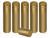 Home Brew Ohio Gold PVC Shrink Capsules 100 count