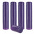 Home Brew Ohio Purple PVC Shrink Capsules 8000 count