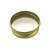 Gold 28mm Metal Screw Caps, 12ct