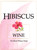 Hibiscus Wine Bottle Labels 30/Pack Mist Collection