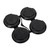 Home Brew Ohio 4 Pack Beer CAN Holder Black Standard Four-Pak Can Carrier (4 Count)