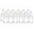 Home Brew Ohio Moonea Liquor Bottles Set of 12