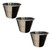 Home Brew Ohio Stainless Steel Sauce Cup 6cm (Ramekin) 3 Pack