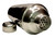 Home Brew Ohio Stainless Steel Cocktail Shaker 500ml, Double Walled Ice Bucket, and Jigger 1/2oz X 2oz