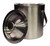 Home Brew Ohio Stainless Steel Cocktail Shaker 500ml, Double Walled Ice Bucket, and Jigger 1/2oz X 2oz