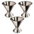 Home Brew Ohio Stainless Steel Jigger 1/2oz X 2 oz (Set of 3)