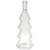 Christmas Tree 500ml Bottle - Clear/Flint (Cork not Included) by Home Brew Ohio