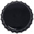 Home Brew Ohio 29mm Champagne Bottle Crown Caps (Black)