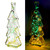 Christmas Tree 500ml Clear Bottle by Home Brew Ohio Cork Included
