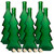 Christmas Tree 500ml Green Bottles by Home Brew Ohio 6pk Corks Included