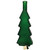 Christmas Tree 500ml Green Bottle by Home Brew Ohio Cork Included
