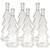 Christmas Tree 500ml Clear Bottles by Home Brew Ohio 6pk Corks not Included